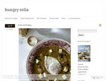 Tablet Screenshot of hungrysofia.com